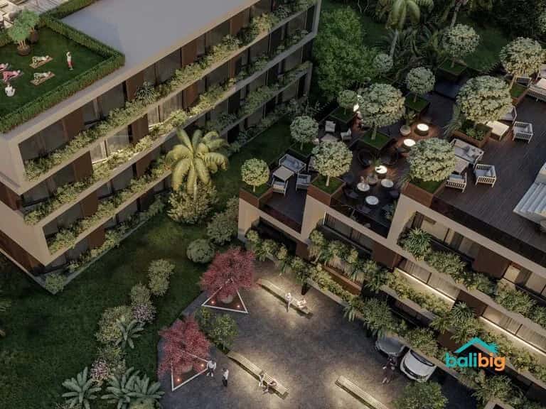 Sky Garden Block 1 in Pererenan — exterior and interiors, image 1