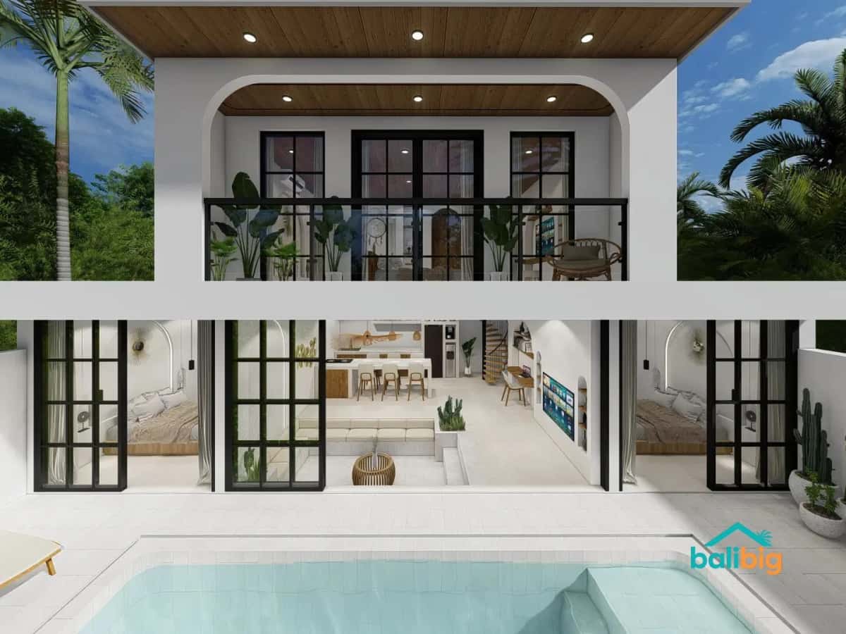 Meridian/Melambai (Phase 8) in Pererenan — exterior and interiors, image 1