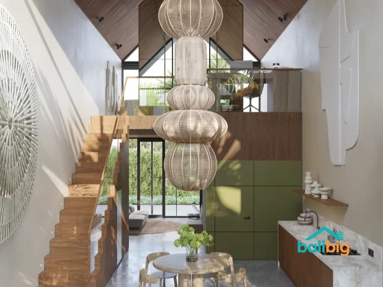 1BR Townhouse 88.8 m² in Batu Bolong