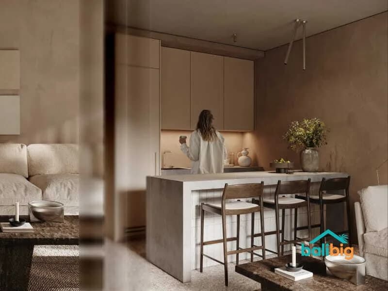 1BR Apartment 64 m² на Ubud