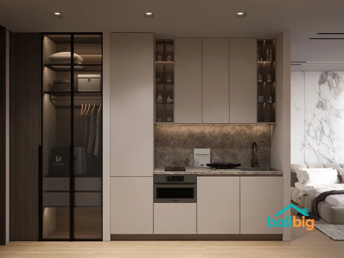 1BR Apartment 57 m² in Sanur