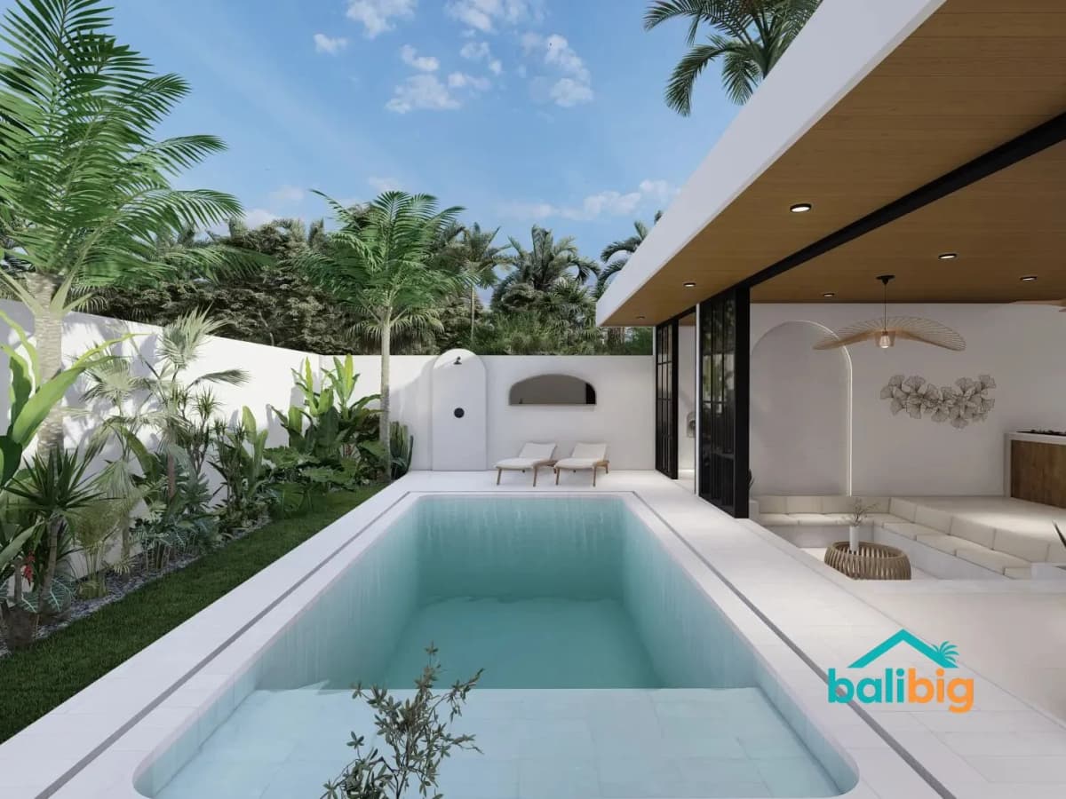 2BR Villa 80 m² на Pererenan