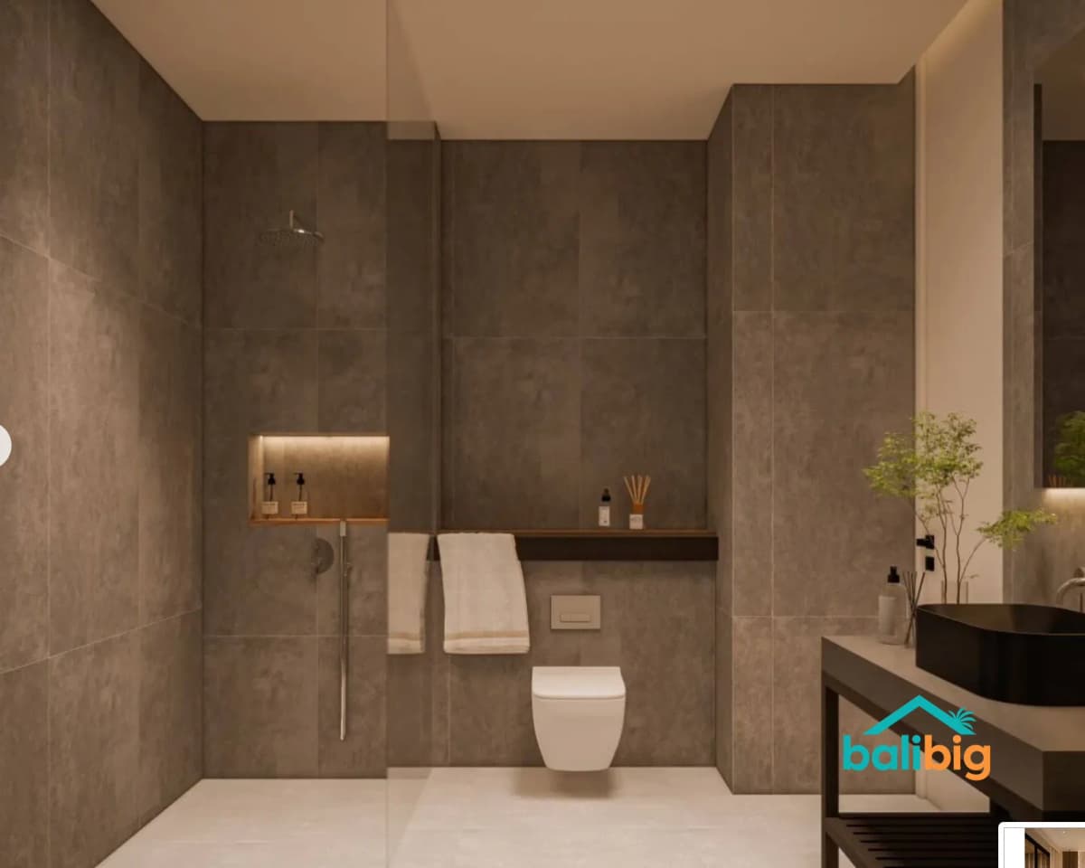 1BR Apartment 71.8 m² in Berawa