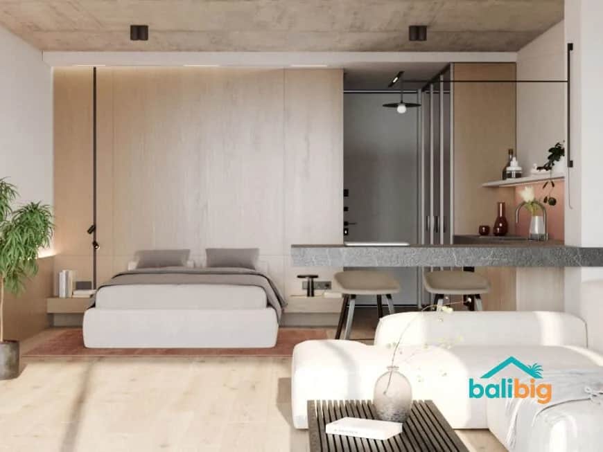 1BR Apartment 68 m² на Batu Bolong — фото 1