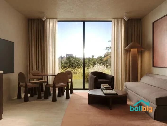 1BR Apartment 77 m² in Kedungu