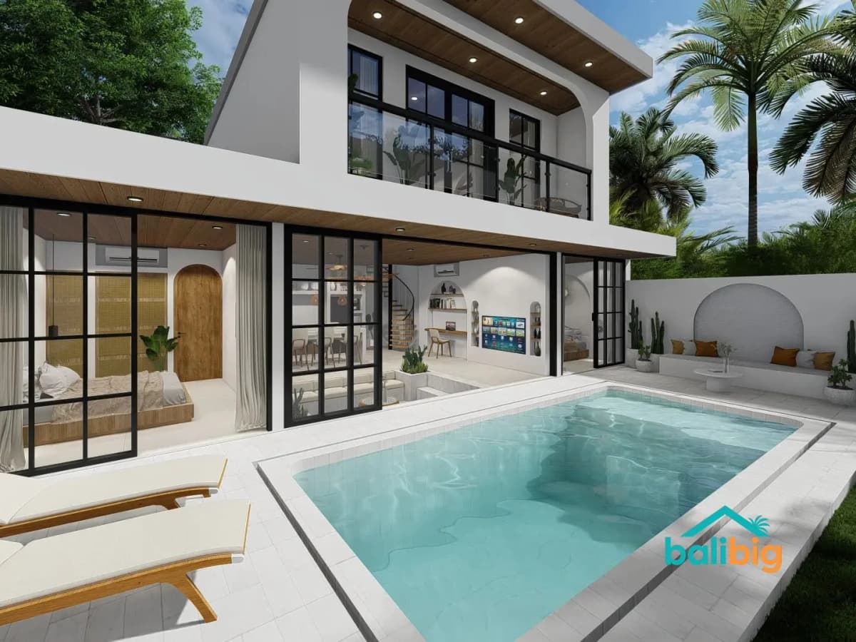 3BR Villa 120 m² на Pererenan