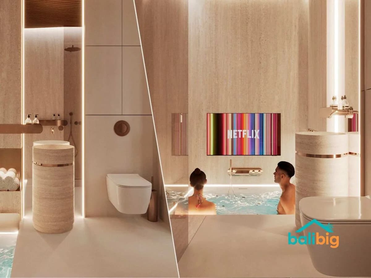 Studio Apartment 36 m² in Berawa